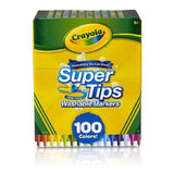 Tussisetti Super Tips Crayola (100 uds)