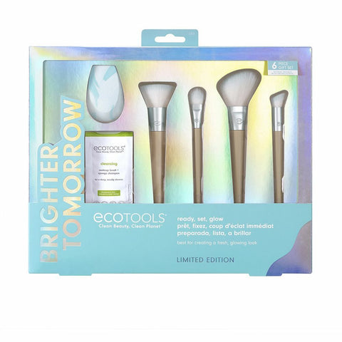 Meikkiharjasetti Ecotools Brighter Tomorrow Ready, Set, Glow (5 pcs)