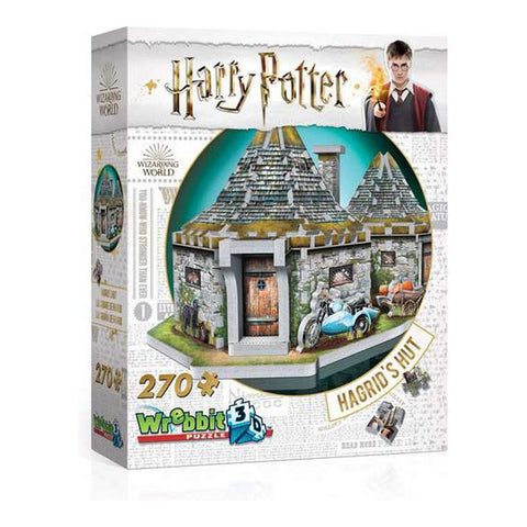 3D-palapeli Harry Potter Hagrid's Hut Wrebbit (270 pcs)