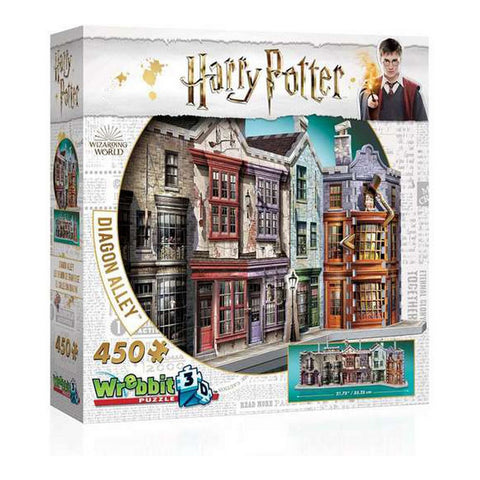 3D-palapeli Harry Potter Diagon Alley Wrebbit (450 pcs)