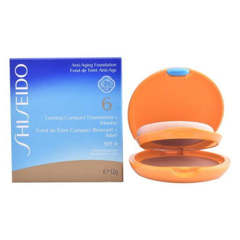 Puuterimeikinpohjustustuote Tanning Compact Shiseido honey (12 g)