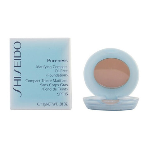 Puuterimeikinpohjustustuote Shiseido Pureness Matifying Compact Nº 50