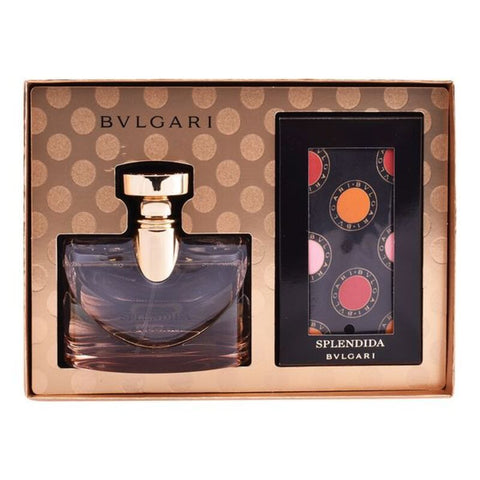 Naisten parfyymisetti Splendida Rose Bvlgari (2 pcs) (2 pcs)