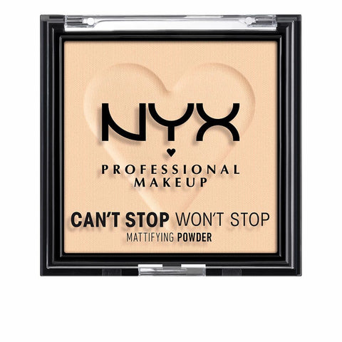 Kompaktipuuterit NYX Can't Stop Won't Stop Light (6 g)
