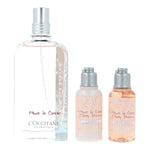 Naisten parfyymisetti Fleurs de Cerisier L'occitane (3 pcs) (3 pcs)