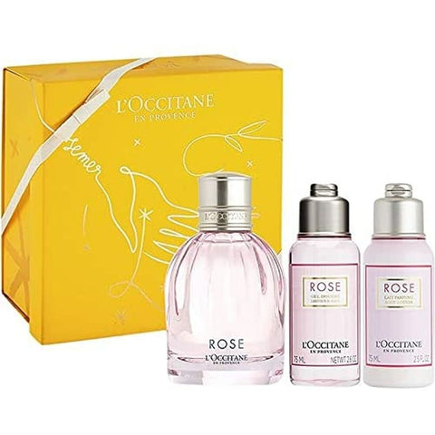 Naisten parfyymisetti L´occitane Rose (3 pcs)