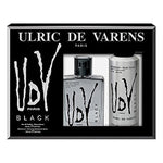 Miesten parfyymisetti UDV Black  Ulric De Varens EDT (2 pcs) (2 pcs)