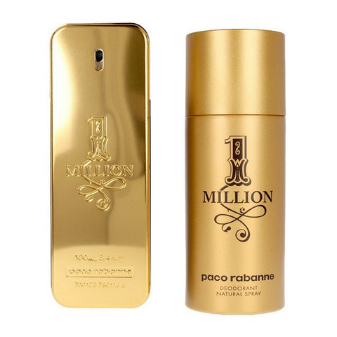 Miesten parfyymisetti 1 Million Paco Rabanne edt (2 pcs) (Refurbished C)