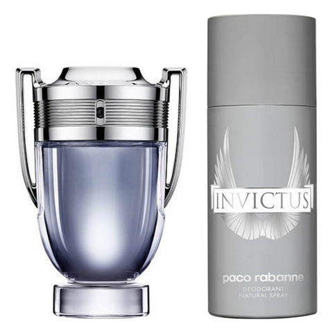 Miesten parfyymisetti Invictus Paco Rabanne EDT (2 pcs) (2 pcs)