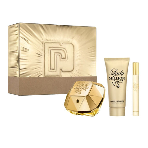 Naisten parfyymisetti Paco Rabanne Lady Million (3 pcs)