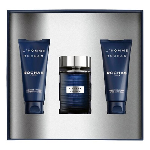 Miesten parfyymisetti L'Homme  Rochas EDT (3 pcs) (3 pcs)