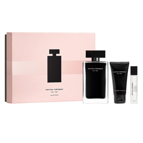 Naisten parfyymisetti Narciso Rodriguez For Her (3 pcs)