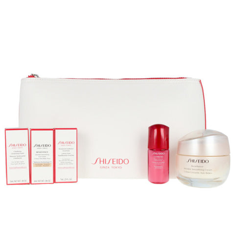 Kauneussetti Benefiance Wrinkle Smoothing Cream Shiseido (5 Kappaletta)