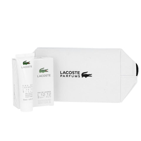 Miesten parfyymisetti Lacoste Eau de Lacoste L.12.12 Blanc (3 pcs)