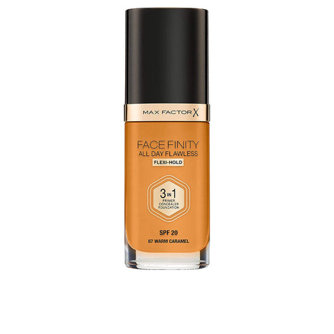 Pohjameikkivoide Max Factor Face Finity 3-in-1 Spf 20 Nº 87 (30 ml)