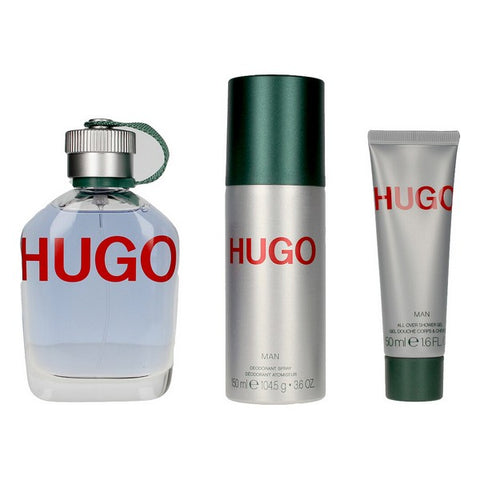 Miesten parfyymisetti Hugo Boss (3 Kappaletta)