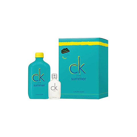 Unisex parfyymisetti One Summer Calvin Klein EDT (2 pcs)