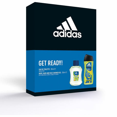 Miesten parfyymisetti Adidas Get Ready! For Him (2 pcs)