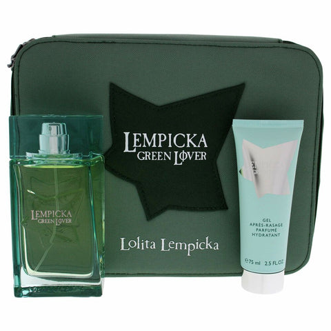 Miesten parfyymisetti Lempicka Green Lover Lolita Lempicka (3 pcs)