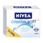 Saippuasetti Creme Soft Nivea (3 pcs)