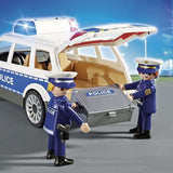 Auto valolla ja äänellä City Action Police Playmobil 6920 Valkoinen