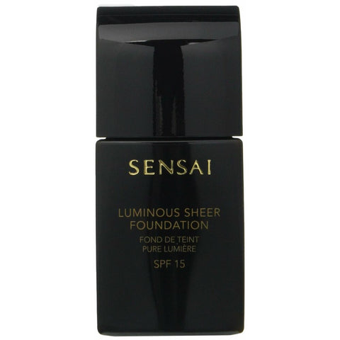 Nestemäinen meikin pohjustusaine Luminous Sheer Foundation Sensai 102-Ivory beig (30 ml)