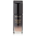 Nestemäinen meikin pohjustusaine Lawless Satin Foundation Sensai 102-Ivory beig (30 ml)