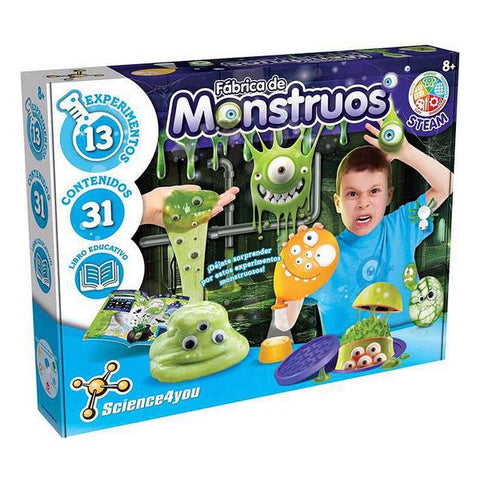 Opettavainen peli Fábrica Monstruos Slime Science4you