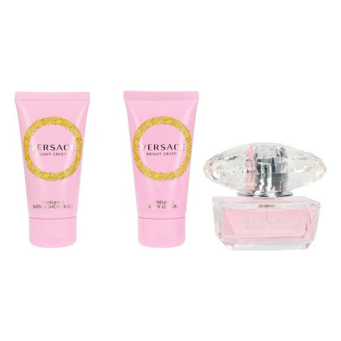 Naisten parfyymisetti Bright Crystal Versace EDT (3 pcs)