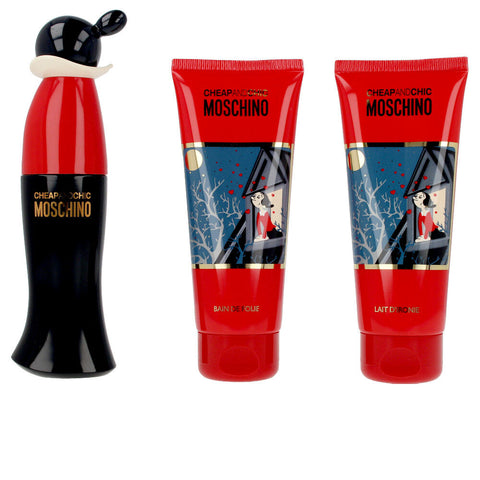 Naisten parfyymisetti Cheap and Chic Moschino (3 pcs)