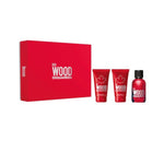 Naisten parfyymisetti Dsquared2 Red Wood (3 pcs)