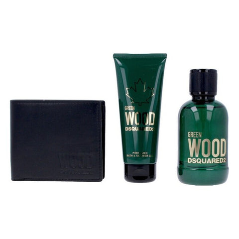 Miesten parfyymi Green Wood Pour Homme Dsquared2 EDT (3 pcs)