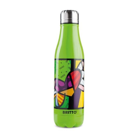 Termos Britto Sydän Vihreä Ruostumaton teräs (500 ml)