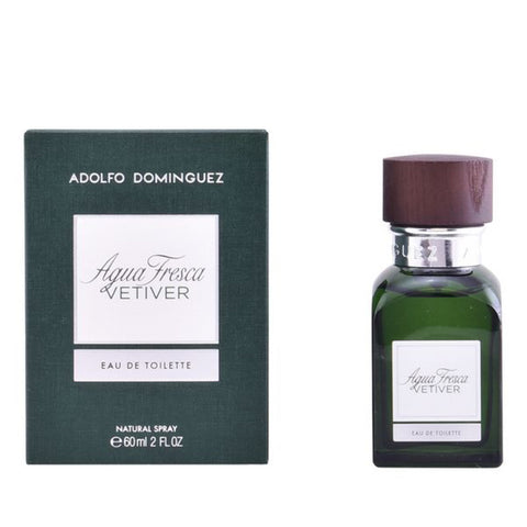 Miesten parfyymi Agua Fresca Vetiver Adolfo Dominguez EDT (60 ml)