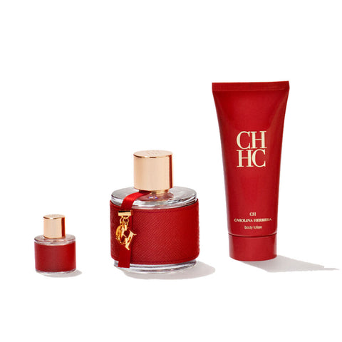 Naisten parfyymisetti Carolina Herrera CH (3 pcs)