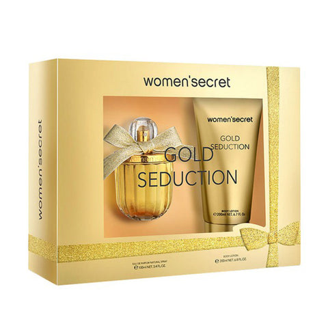 Naisten parfyymisetti Gold Seduction Women'Secret (2 pcs)