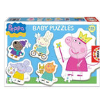 5 palapelin setti Baby Peppa Pig Educa