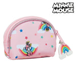 Kukkaro Minnie Mouse Rainbow Pinkki