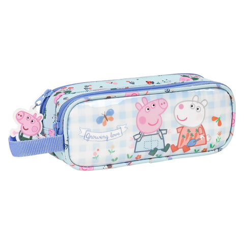 Double Tote Holder Urban Farmer Peppa Pig Vaaleansininen