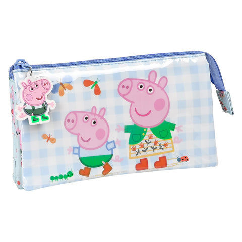 Triple Holdall Urban Farmer Peppa Pig Vaaleansininen