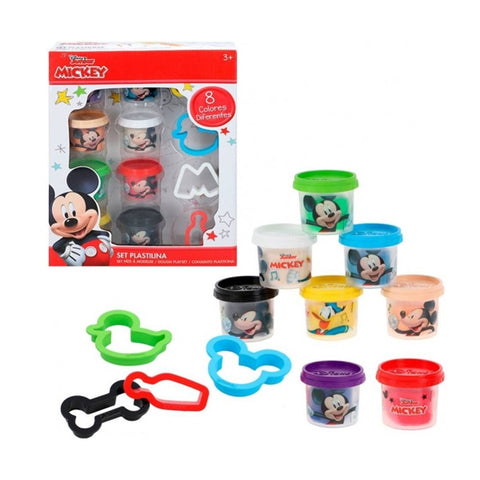 Muovailuvaha Mickey (8 pcs)