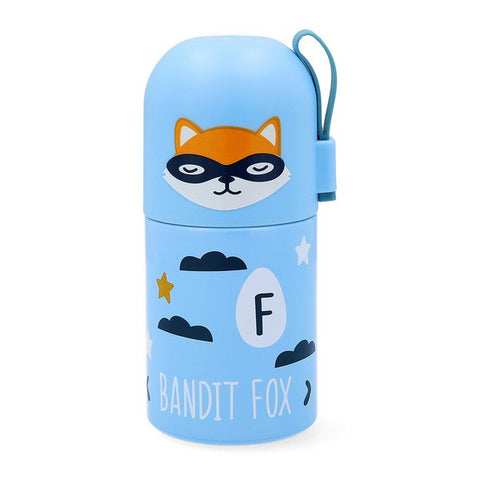 Matkatermari Quid Little Fox Go Hero Ruostumaton teräs 0,35 L