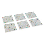 Lasinaluset Terrazzo Kristalli (6 pcs)