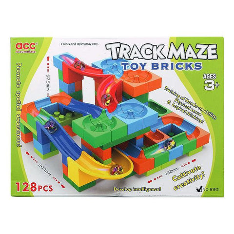 Rakennuspalikkapeli Track Maze 118063 (128 pcs)