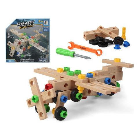 Rakennussetti Smart  Block Toys (25 x 25 cm)