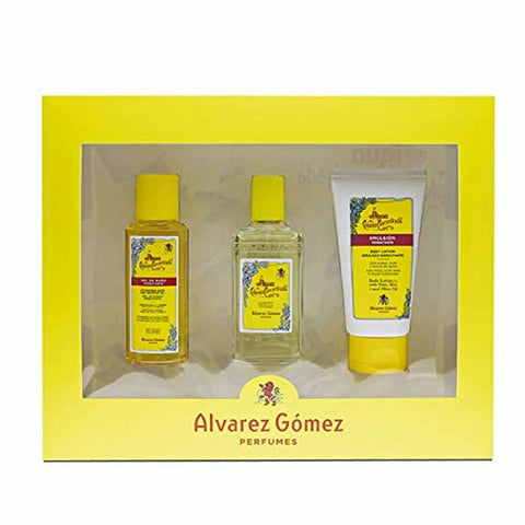 Unisex parfyymisetti Agua de Colonia Concentrada Alvarez Gomez (3 pcs)