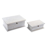 Koristerasia DKD Home Decor Intialainen mies Mangopuu (2 pcs) (19,5 x 8 x 11,5 cm) (25 x 16 x 10 cm)