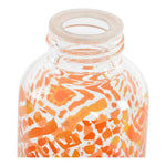 Vesipullo DKD Home Decor Oranssi Borosilikaattilasi (550 ml) (3 pcs)