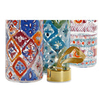 Vesipullo DKD Home Decor Mosaiikki Monivärinen Borosilikaattilasi (550 ml) (3 pcs)