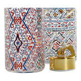 Vesipullo DKD Home Decor Monivärinen Mosaiikki Borosilikaattilasi (2 pcs)